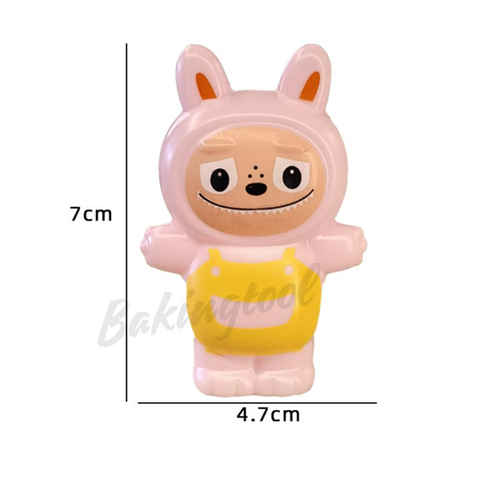 Đồ chơi LABUBU MÀU HỒNG nhựa bé