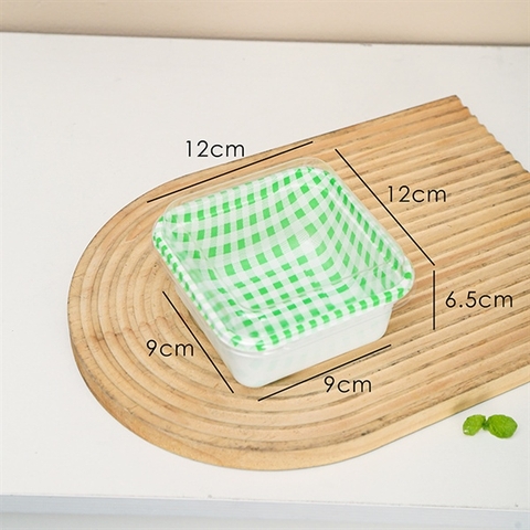 Set hộp nhựa CAO CẤP H16 màu KẺ XANH LÁ lốc 50C