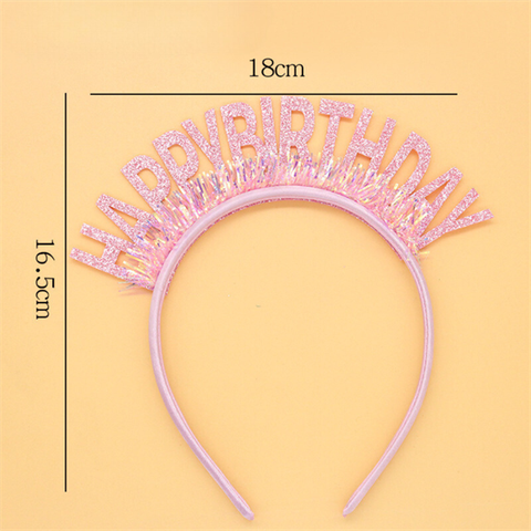 Bờm HPBD lấp lánh HỒNG NHẠT