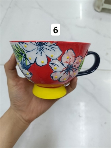Cốc vẽ tay
