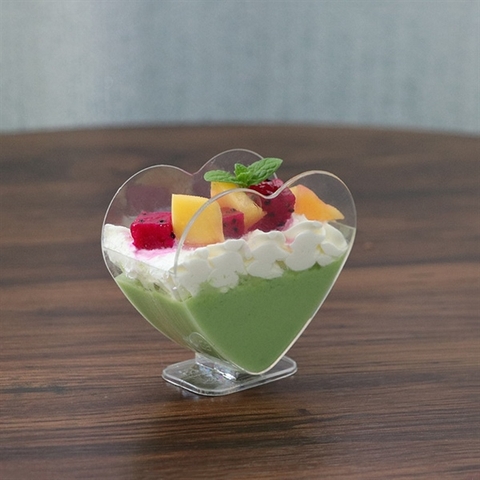 Ly pudding tim ĐỨNG 80ml mã mới không nắp (lốc 100c)