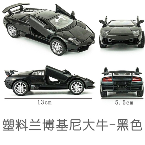 Xe LAMBORGHINi NHỰA màu ĐEN