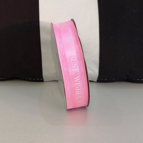 RB BWFY Hồng chữ trắng