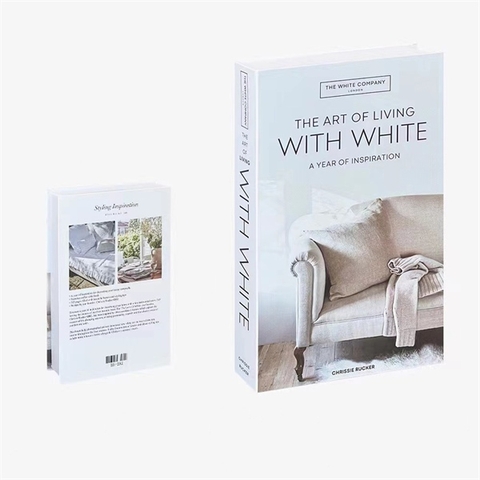Sách mô hình decor WITH WHITE