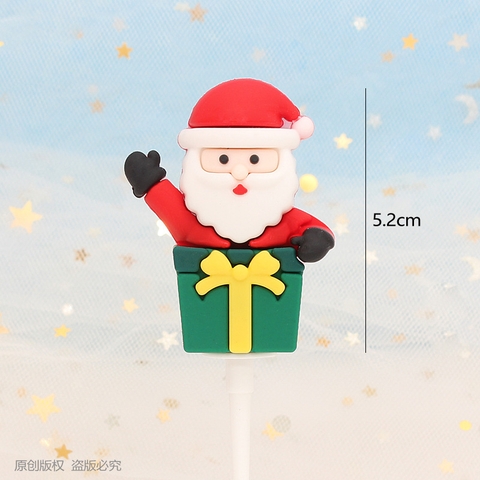 MC - Kute ông già noel vẫy tay + hộp quà