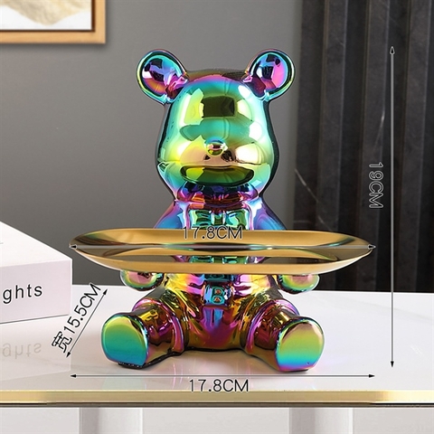 Gấu Bear Hoả biến 18*19cm