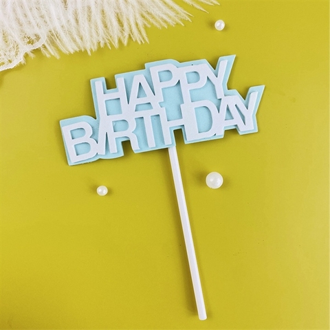 Que HPBD XỐP 2 lớp XANH mã nhỏ