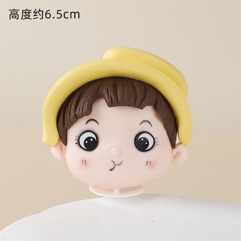 Que cắm SLC kute bé trai mũ vàng