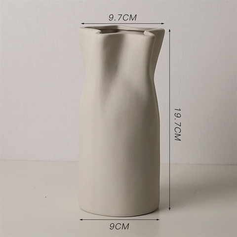 Bình hoa miệng hình sao 20*10cm