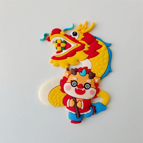 TẾT-Que Kute rồng+cậu bé múa rồng