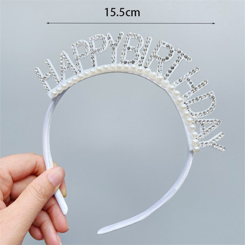 Bờm HPBD đính hạt bạc