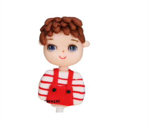 Que SLC kute bé trai áo kẻ đỏ trắng