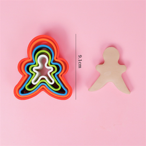 Bộ 5 khuôn nhấn CẬU BÉ GỪNG to nhỏ