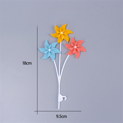 Set 3 chong chóng nhựa SẮC MÀU