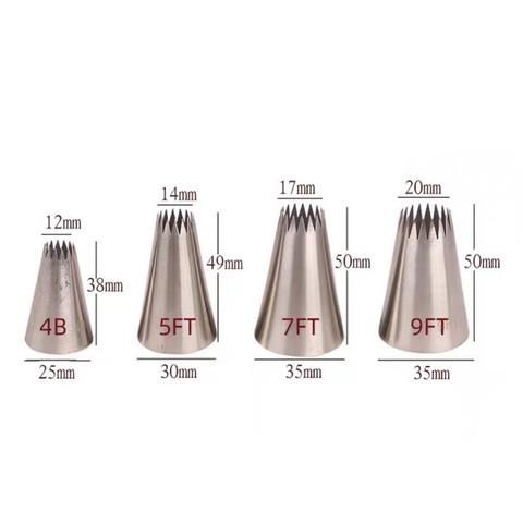 Set 4 đui 9FT - 7FT - 5FT - 4B