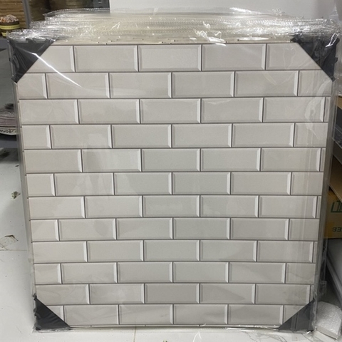 Tấm background xốp nhựa cứng 60*60cm - vân gạch