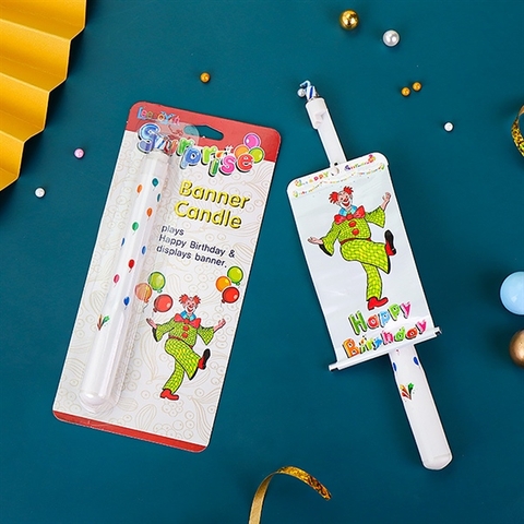 Nến sinh nhật CHÚ HỀ BẤT NGỜ (cây)