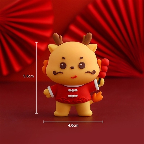 Kute bé RỒNG đứng cầm kẹo HỒ LÔ