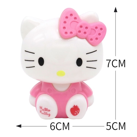 Đồ chơi trang trí mèo KITTY nhựa nhẹ 3k