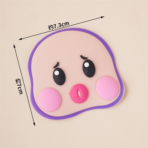 Kute MẶT KHỔNG LỒ má hồng môi hồng