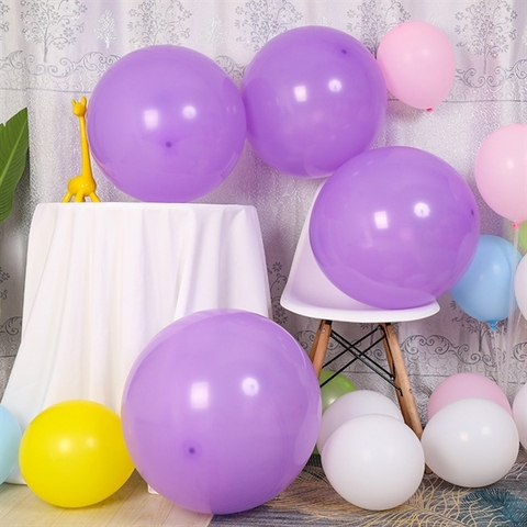 SET Bóng bay size to 46cm màu MÀU TÍM (bịch 10q) (set)