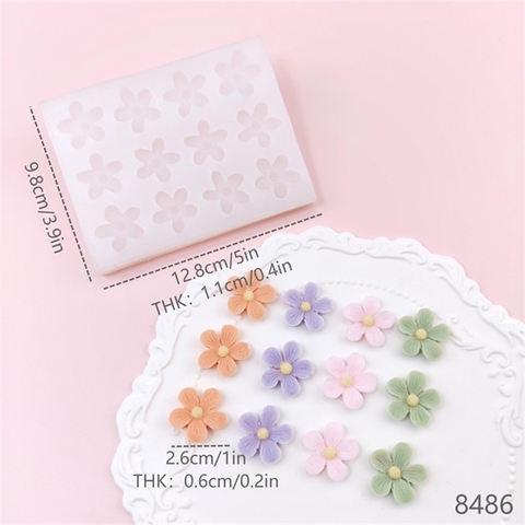 Khuôn f 12 HOA ĐÀO khuôn hình chữ nhật