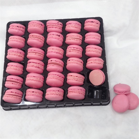 Bánh Macaron tròn HỒNG (30 cặp)