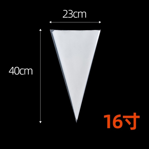 Túi bắt kem loại TRƠN 40CM (BỊCH 50C)