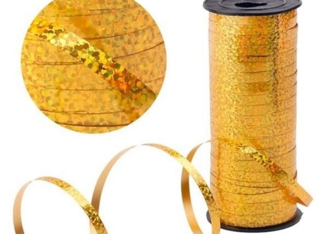 Dây buộc trang trí bong bay MÀU VÀNG 91m/cuộn (cuộn)