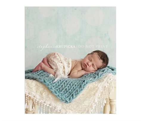Thảm len 50*50cm sợi nhỏ màu XANH DA TRỜI #202