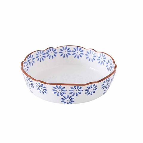 A134 Bát salat Daisy Nhật 17.8*17.8*5.2cm