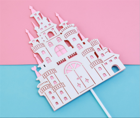 Que cắm lâu đài HỒNG