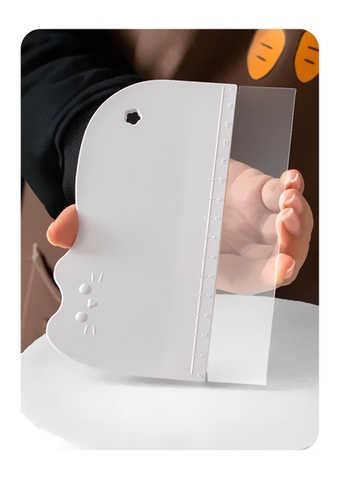 Chà láng nhựa mèo trắng