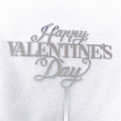 Topper mica VLT thường in BẠC