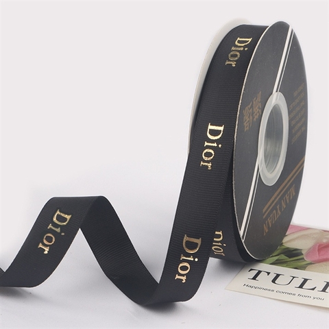 Rb DiOr VẢI SẦN đen 2cm*35m