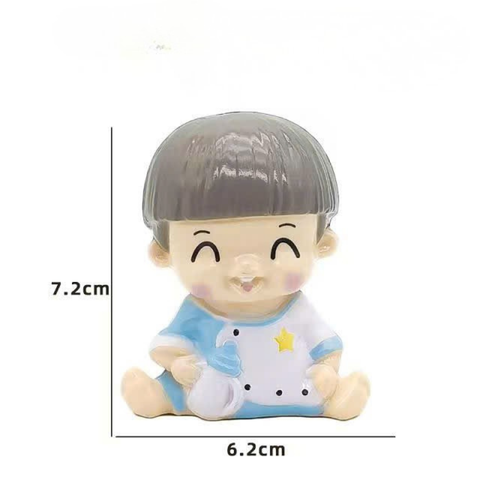 Bé trai đầu nấm nhựa nhẹ