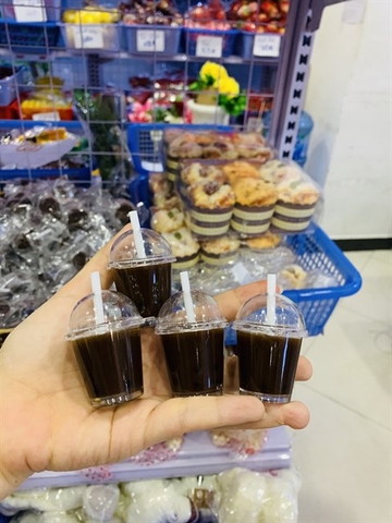 Bình trà sữa mini