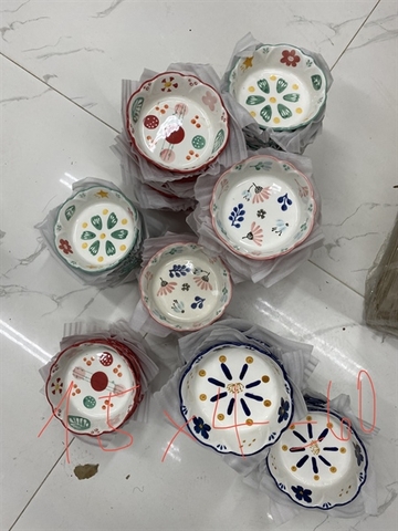 Bát salat 15cm màu xanh Navy A10