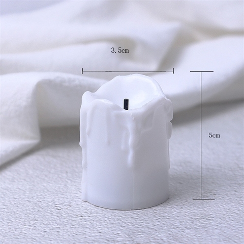 Nến điện mini 5*3,5cm - TRẮNG