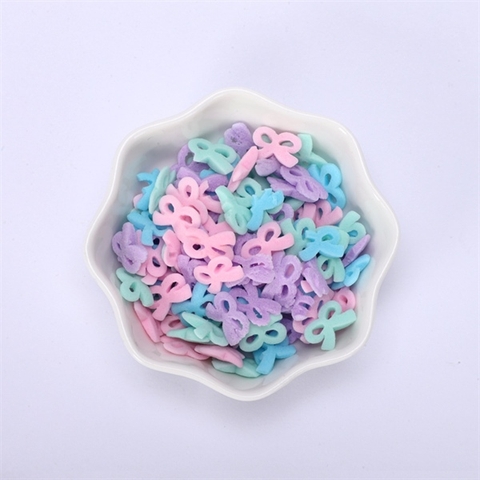 Cốm macaron NƠ sắc màu 100G