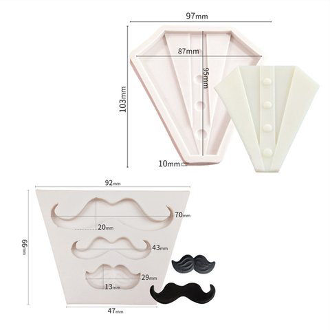 Khuôn SLC 3 RÂU MEN + áo VEST