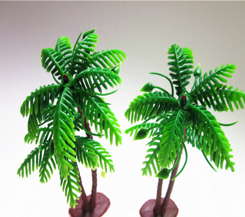 Đồ chơi cây dừa xanh nhựa NHỎ