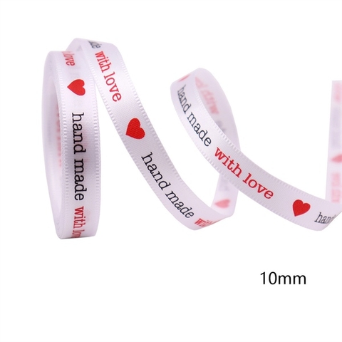 RB lụa hand made with love khổ 1cm