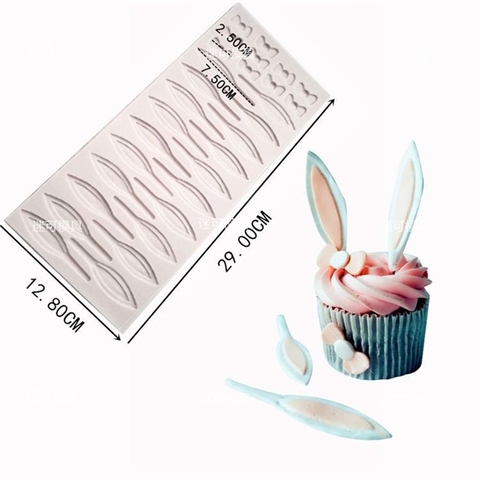 Khuôn F SLC 20 tai thỏ + 10 nơ