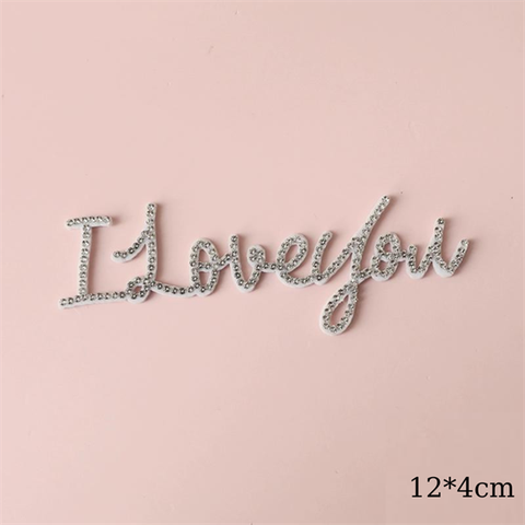 SET 5 I LOVE YOU ĐÍNH ĐÁ BẠC