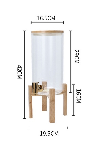 Bình thủy tinh 5.5L