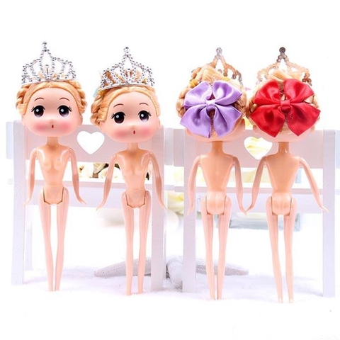 BB vương miện nơ sau đầu