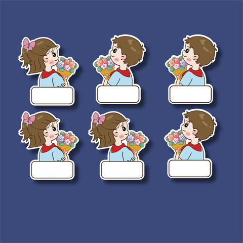 20/11-Set 50 tag   học sinh quàng khăn đỏ