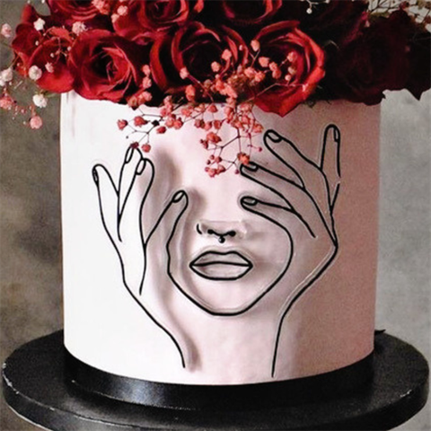 Topper mica Cô gái ĐEN mẫu 2