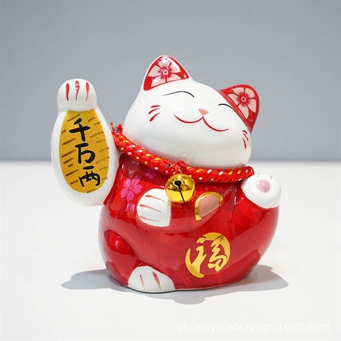 Mèo Chiêu Tài 10*10cm